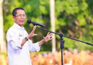 Info TEMPO Batam 3 Agustus 2026 Wali Kota Batam Amsakar Achmad memimpin apel gabungan Pegawai Pemerintah Kota Batam di Dataran Engku Putri, Batamcentre, Senin, 3 Agustus 2026. Dok. Pemkot Batam